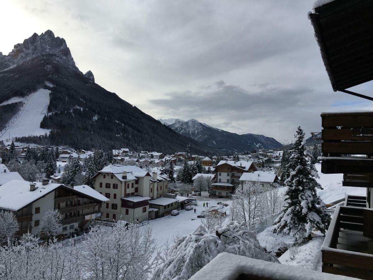 Ciasa Sot Croze Leilighet Pozza di Fassa Eksteriør bilde